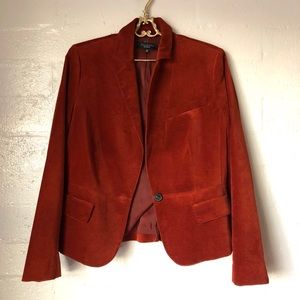 Vintage Burnt Orange Blazer